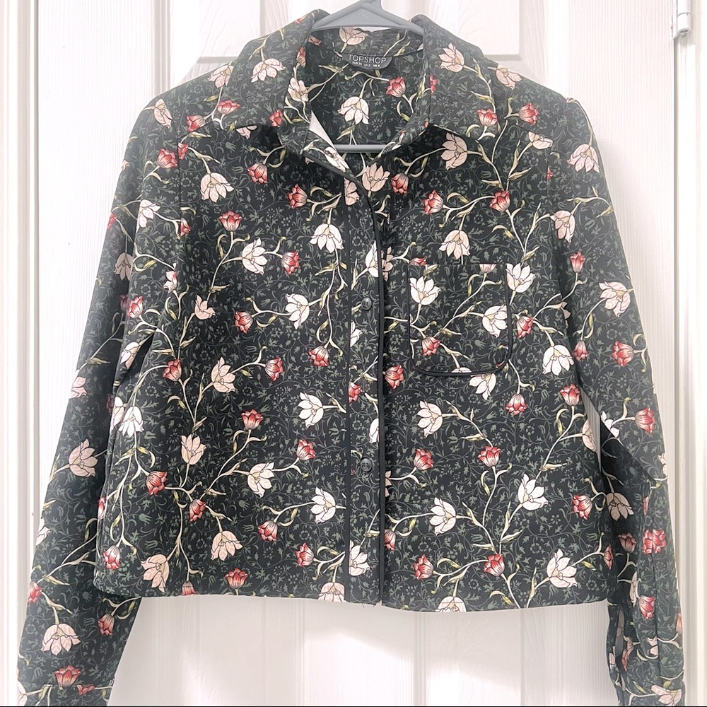 Like New Topshop Lotus Jacket